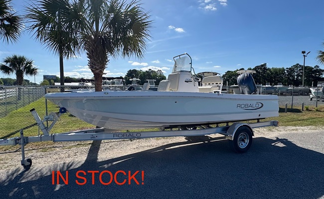 2026 Robalo 206 Cayman Ice Blue 